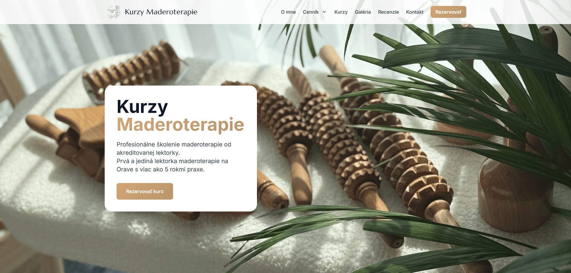 Kurzy Maderoterapie Eri